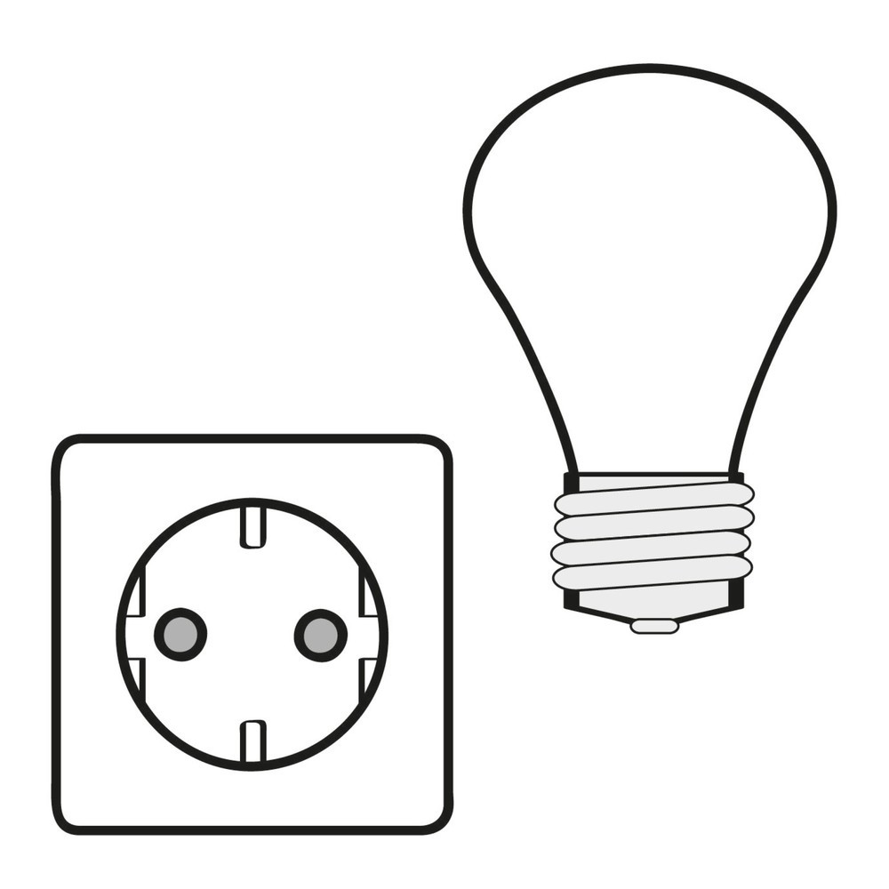 Número de imagen del producto 2: Paquete de instalación eléctrica, 2 X 28 W, 230 V para depósito SAFE
