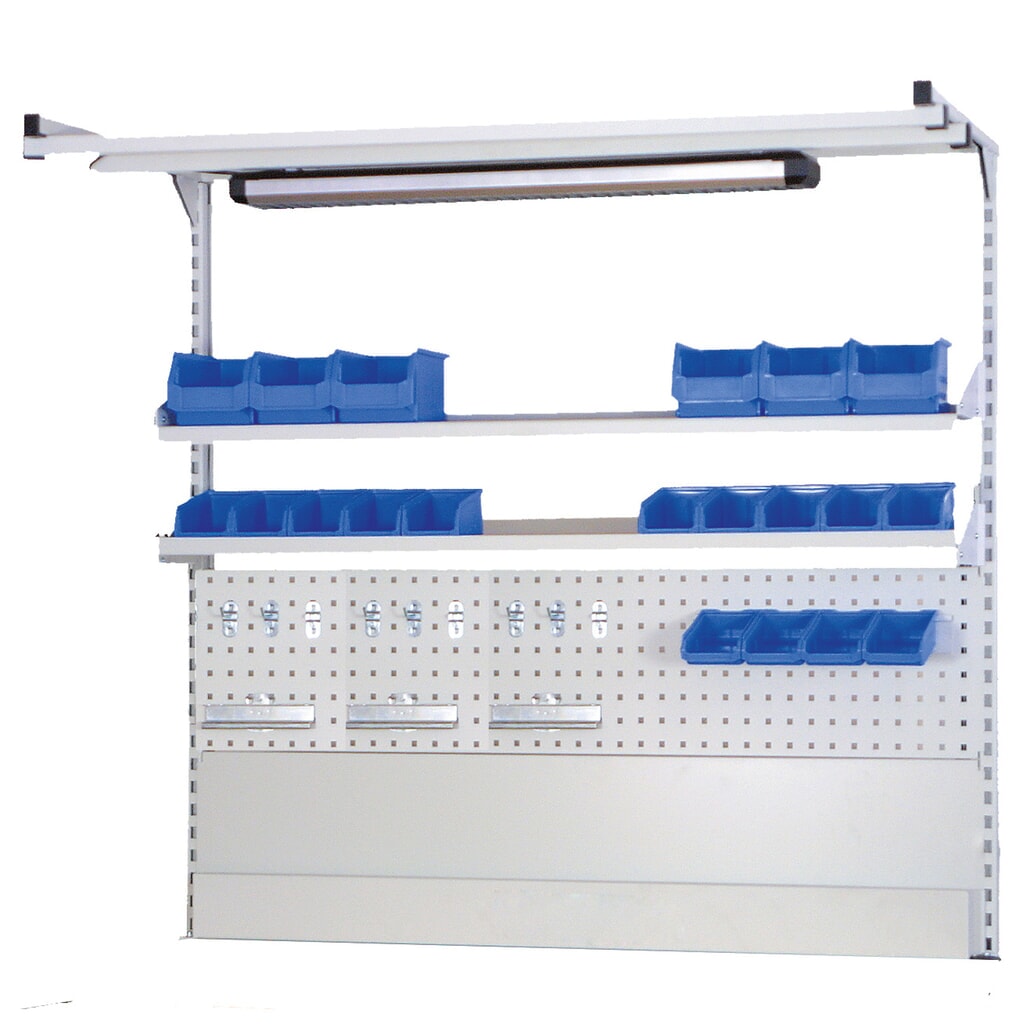 Imagen del producto: Estructura de banco de trabajo para mesa de trabajo Bedrunka+Hirth, A x H 1.500 x 1.250 mm