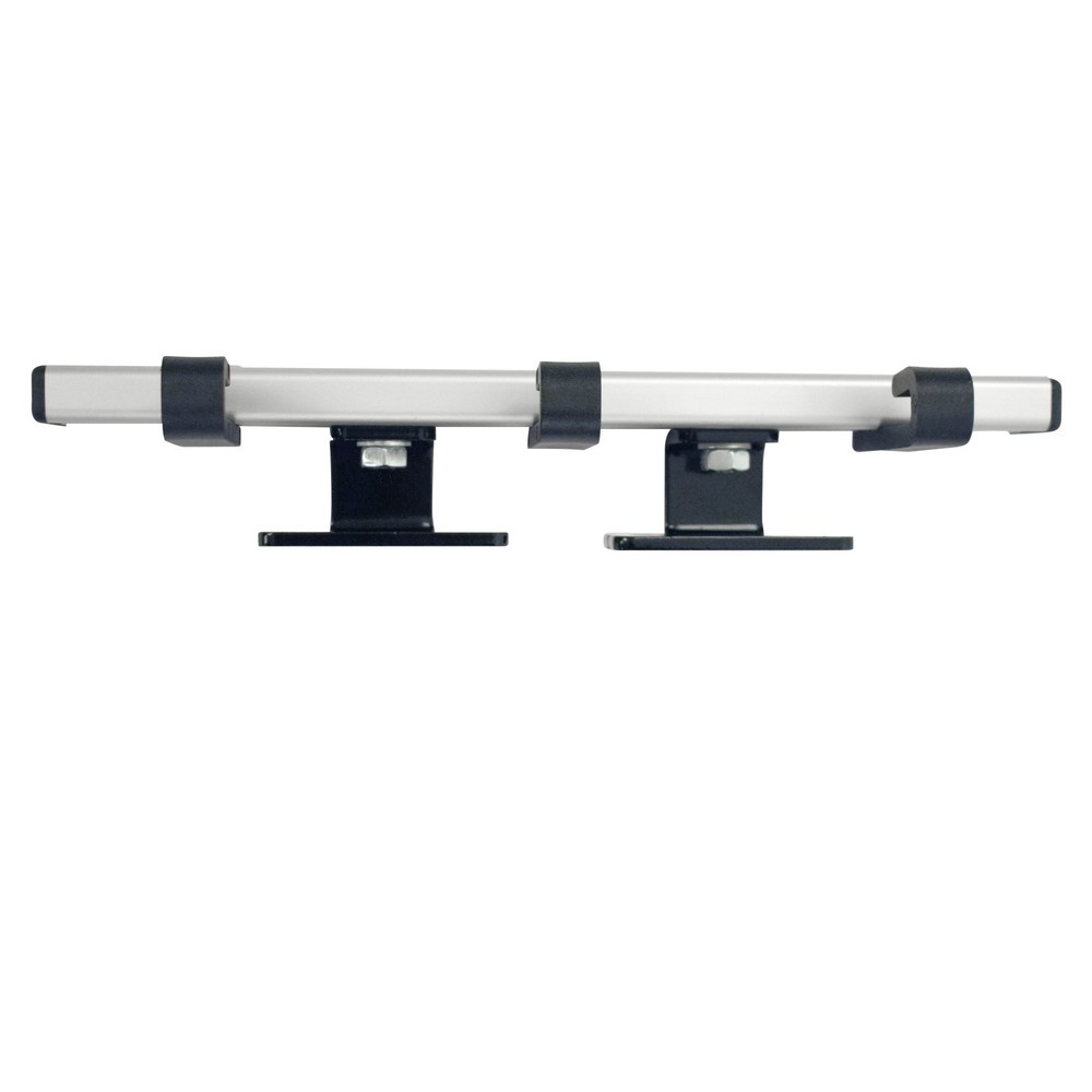Número de imagen del producto 3: Perchero de pared, atornillable, 3 ganchos, gris, negro