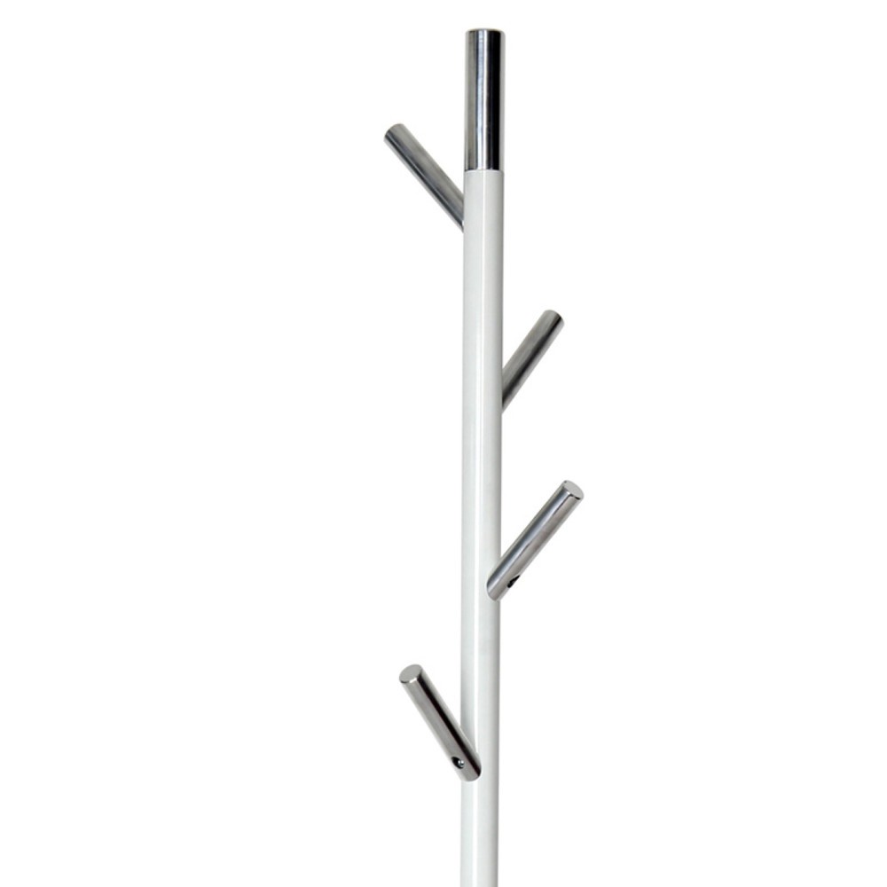 Número de imagen del producto 2: Perchero de pie Linair, 4 ganchos, blanco, cromado