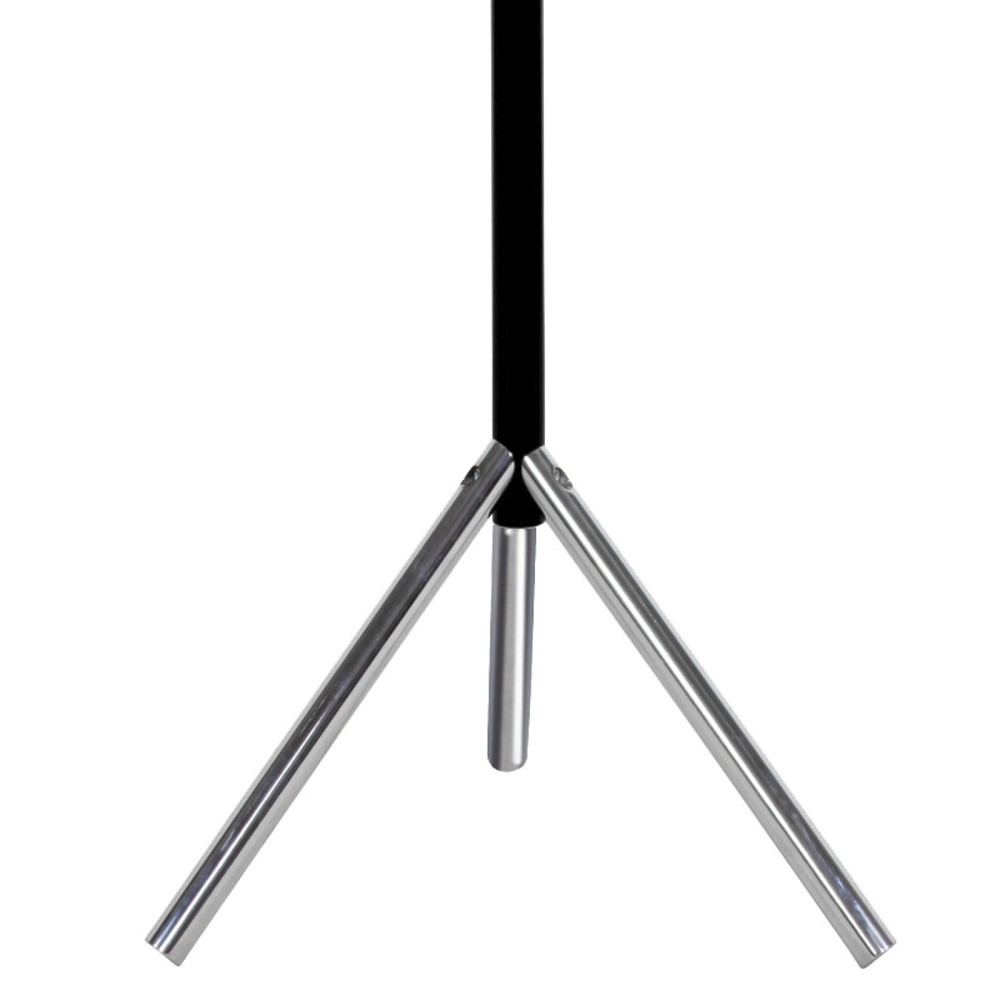 Número de imagen del producto 3: Perchero de pie Linair, 4 ganchos, negro, cromado