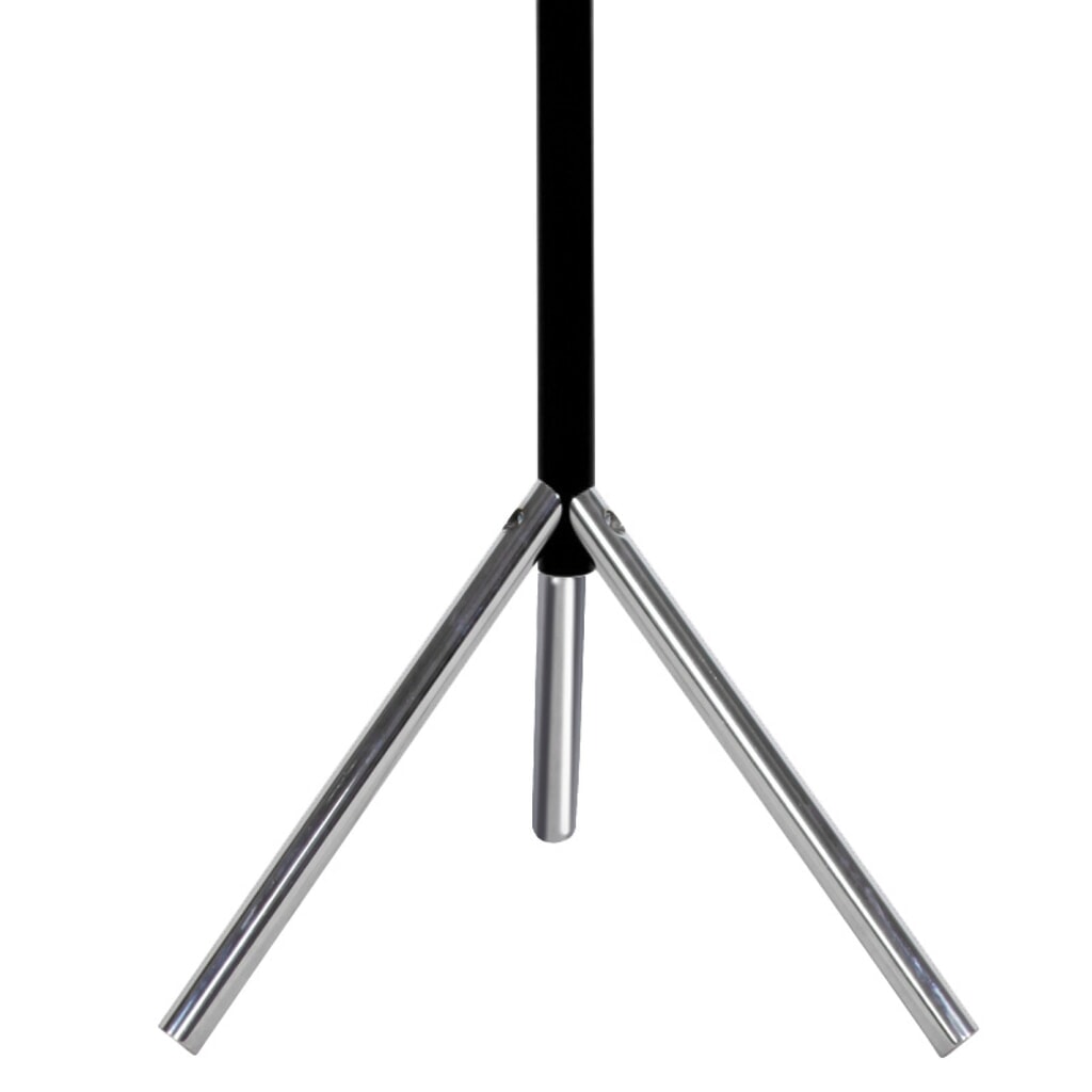 Número de imagen del producto 3: Perchero de pie Linair, 4 ganchos, negro, cromado