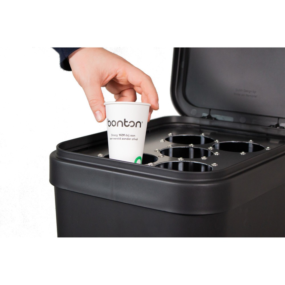 Número de imagen del producto 3: Pieza insertada para vasos compatible con cubo de residuos BON TON Circubinde aluminio, 40 litros