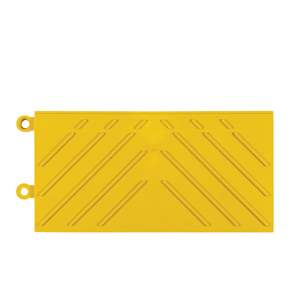 Número de imagen del producto 2: Borde laterala para placas de suelo con sistema de encajado, sin pitones, An x F 152 x 305 mm amarilla