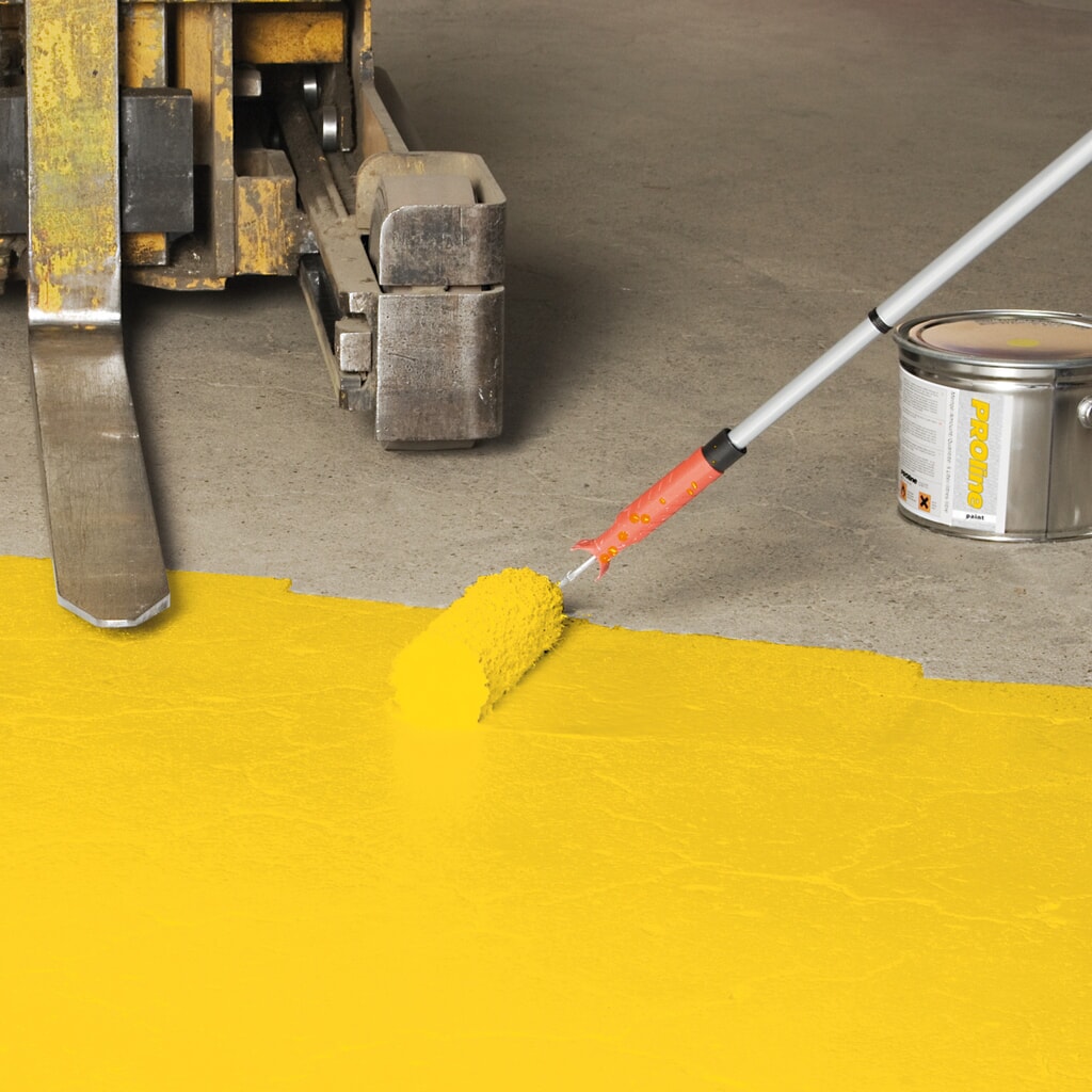 Pintura para suelos PROline-paint para tráfico intenso, 5l, brillo de seda