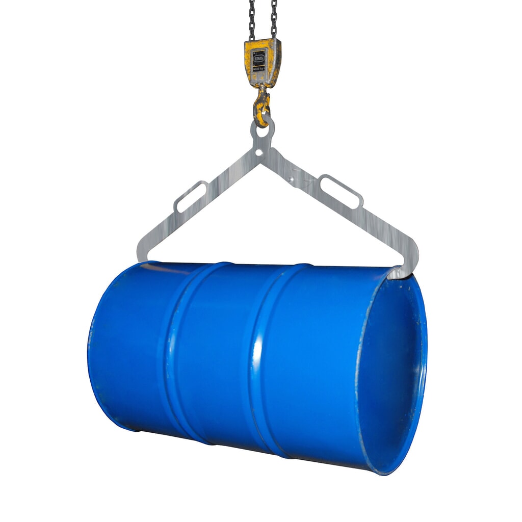 Imagen del producto: LG - Pinza para tambores reclinables (acero, 200 L, galvanizado)