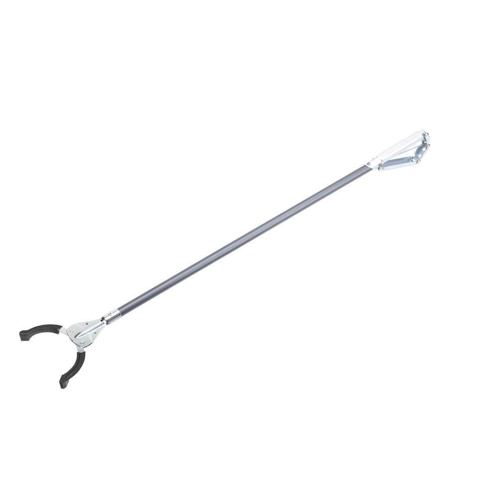 Número de imagen del producto 1: Pinza telescópica FLORA, mango de acero, pinza pulverizada con plástico, longitud 900 mm, 5 ud./UV