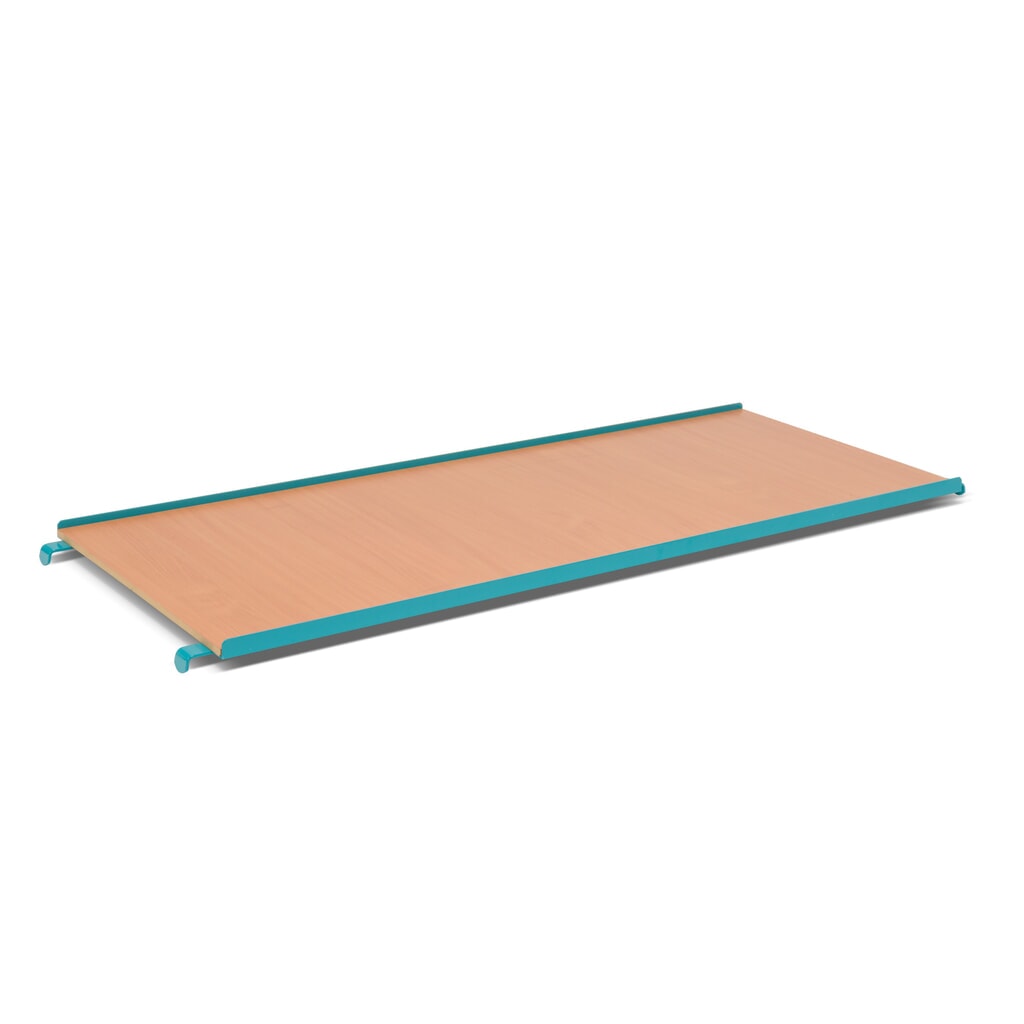 Piso adicional para carros con estantes Ameise® con suelos de madera variables Imagen del producto: Piso adicional para carros con estantes Ameise® con suelos de madera variables