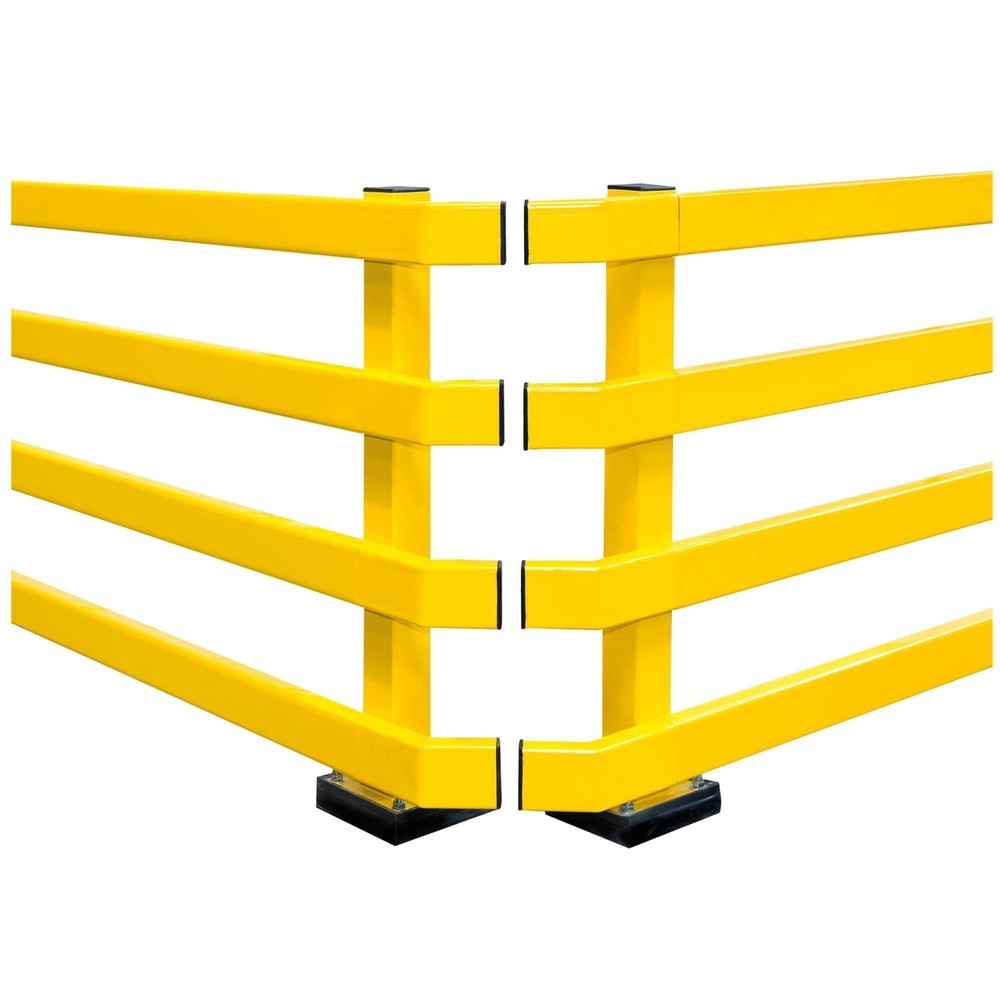 Número de imagen del producto 9: Placas protectoras de perfil en C, aplicación en exteriores, galvanizadas + revestimiento plástico, longitud 1.500 mm