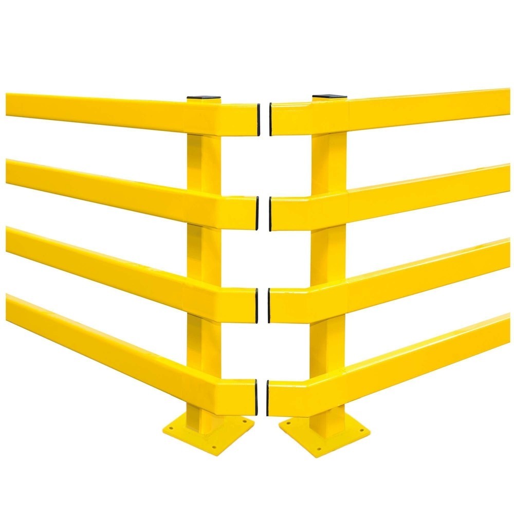 Número de imagen del producto 10: Placas protectoras de perfil en C, aplicación en exteriores, galvanizadas + revestimiento plástico, longitud 1.500 mm