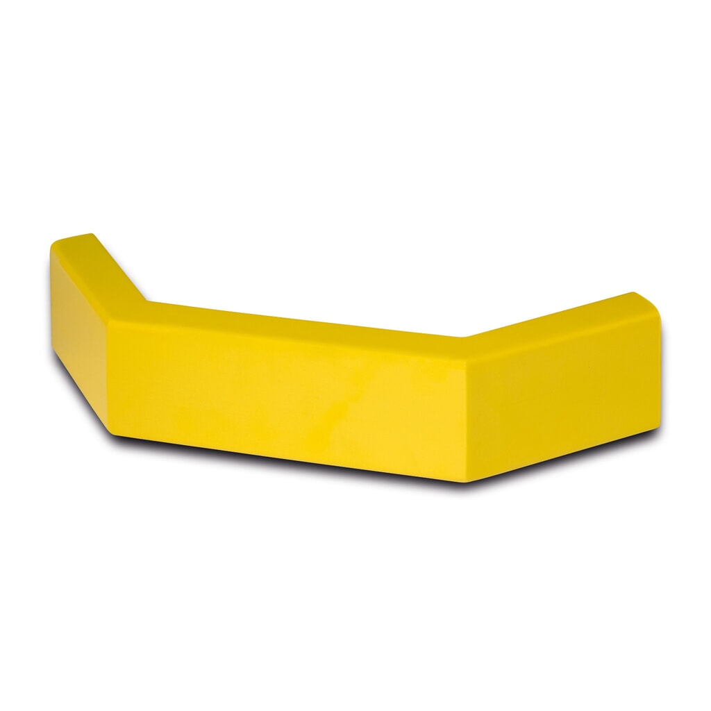 Placas protectoras de perfil en C, esquineras, galvanizadas + revestimiento plástico, amarillo Imagen del producto: Placas protectoras de perfil en C, esquineras, galvanizadas + revestimiento plástico, amarillo