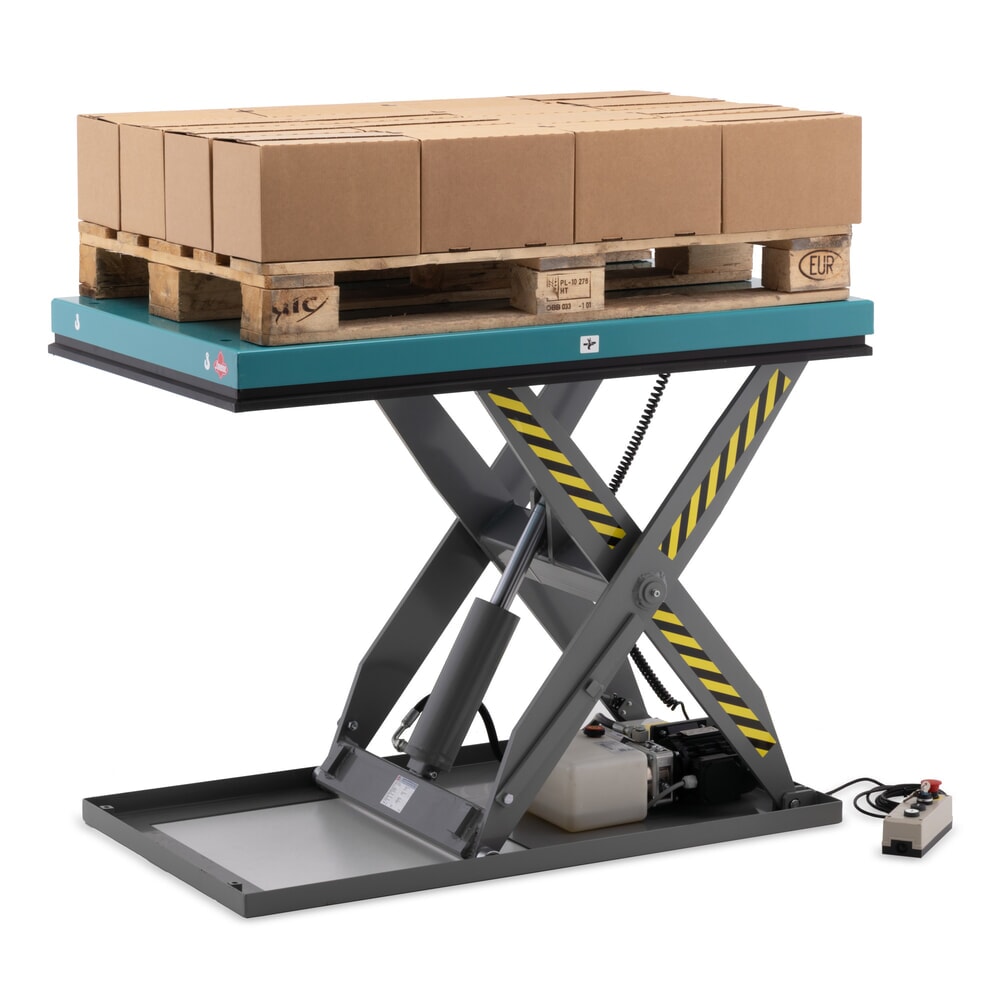 Número de imagen del producto 3: Mesa elevadora de tijera Ameise®, tijera simple, CC 500 kg, plataforma de 1300 x 800 mm