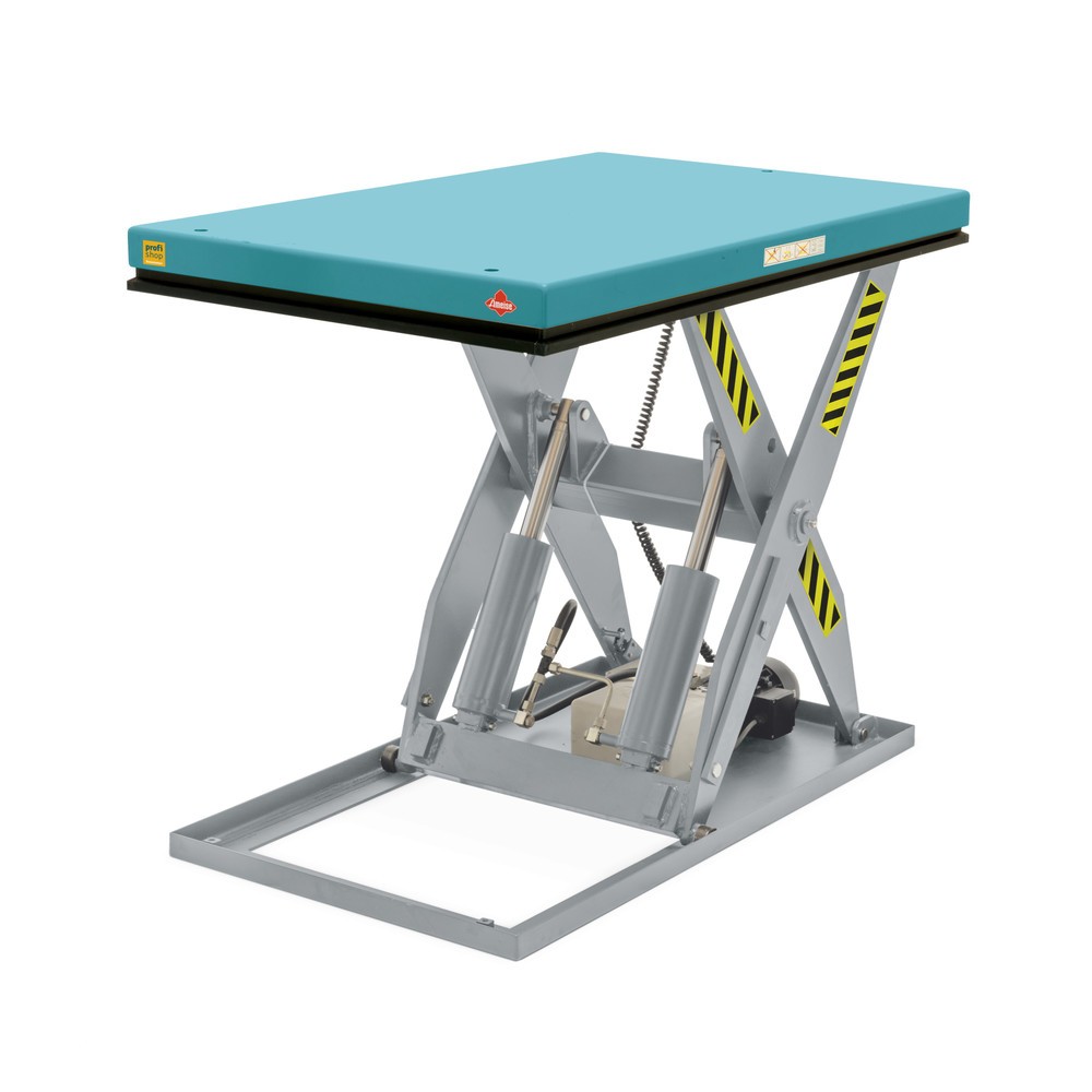 Imagen del producto: Mesa elevadora de tijera Ameise®, tijera simple, CC 500 kg, plataforma de 1300 x 800 mm