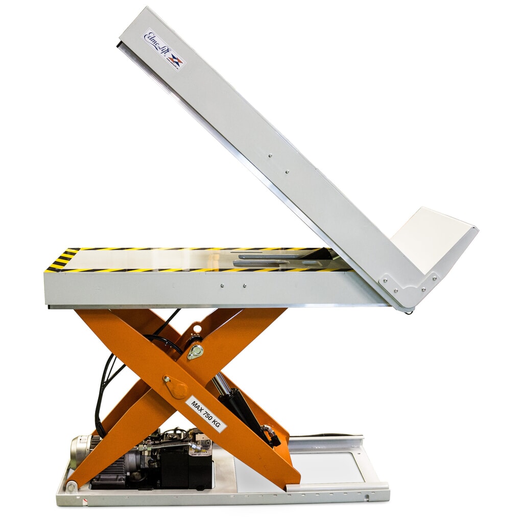 plataforma elevadora de tijera EdmoLift® con función de inclinación Imagen del producto: plataforma elevadora de tijera EdmoLift® con función de inclinación