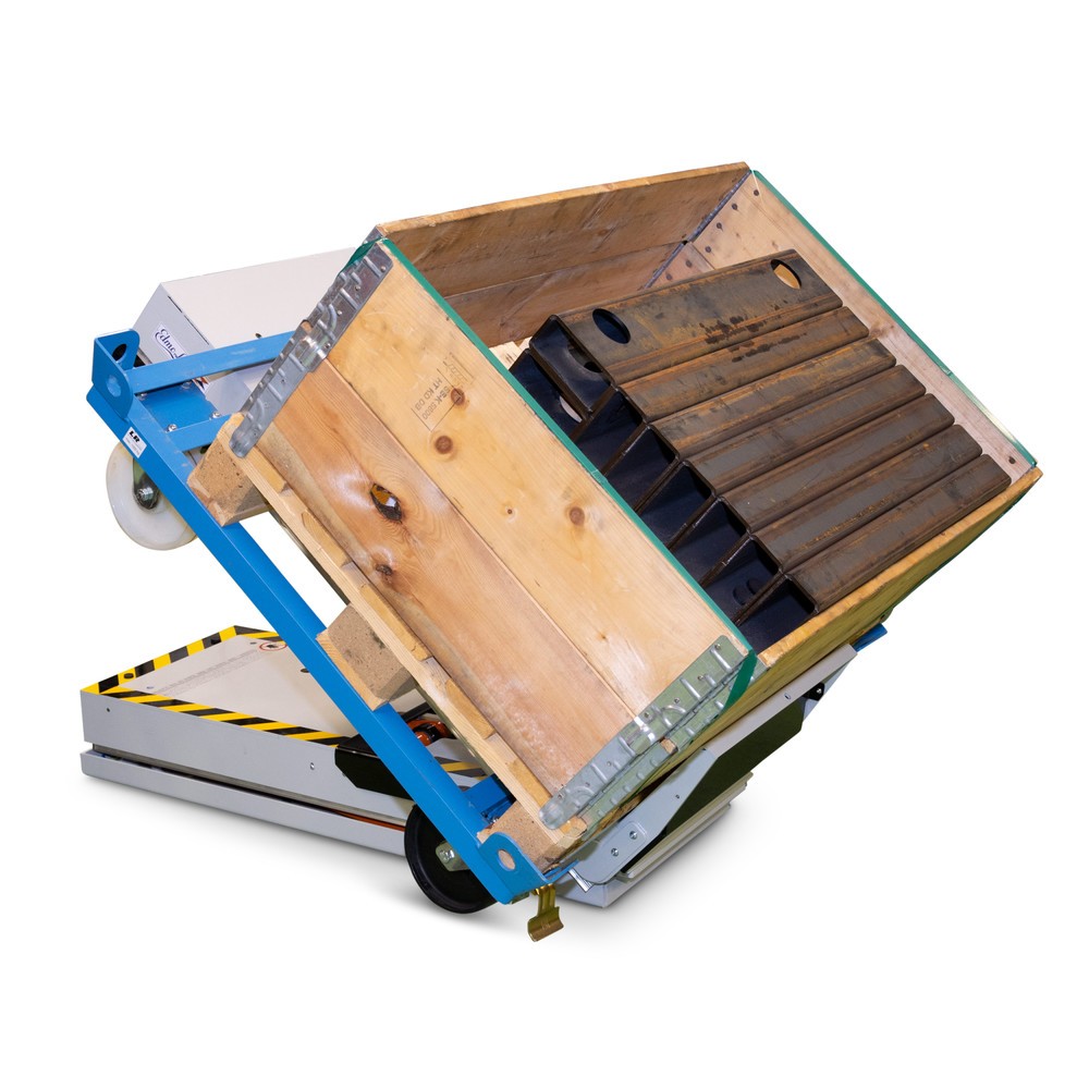 Número de imagen del producto 3: plataforma elevadora de tijera EdmoLift® con función de inclinación