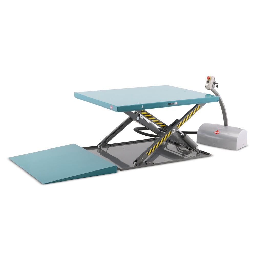 Imagen del producto: Plataforma elevadora de tijera plana Ameise®, cerrada, CC 1000 kg, plataforma de 1450 x 1140 mm