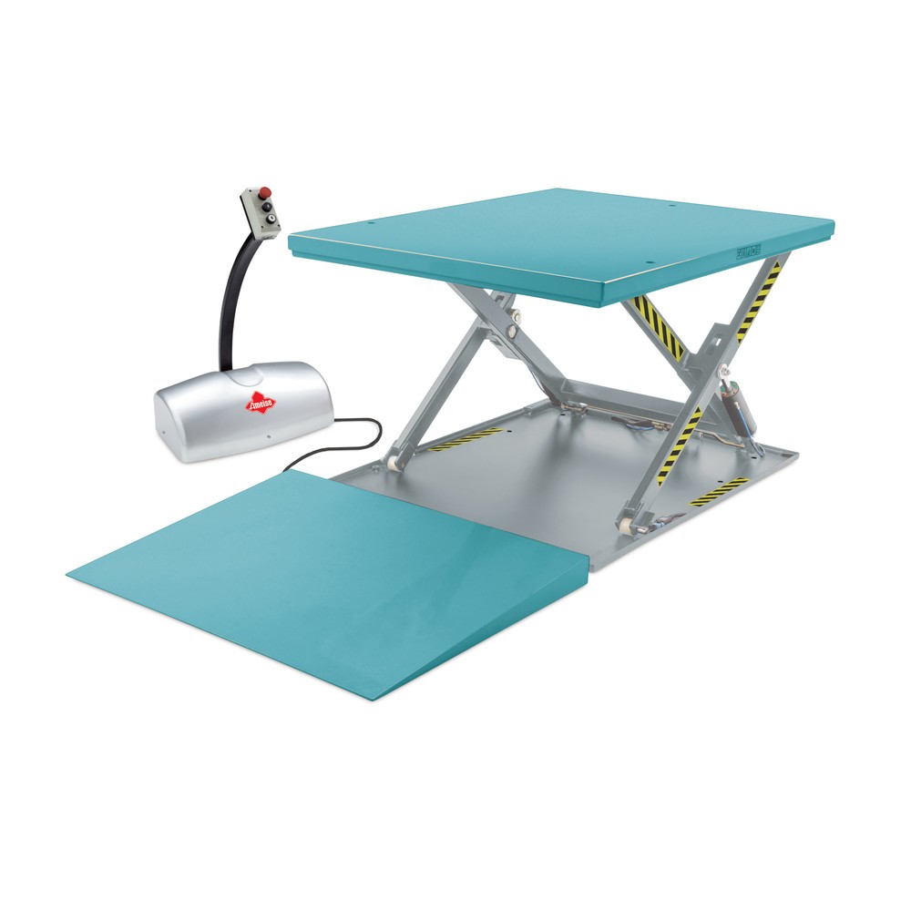 Imagen del producto: Plataforma elevadora de tijera plana Ameise®, cerrada, CC 1000 kg, plataforma de 1450 x 1140 mm