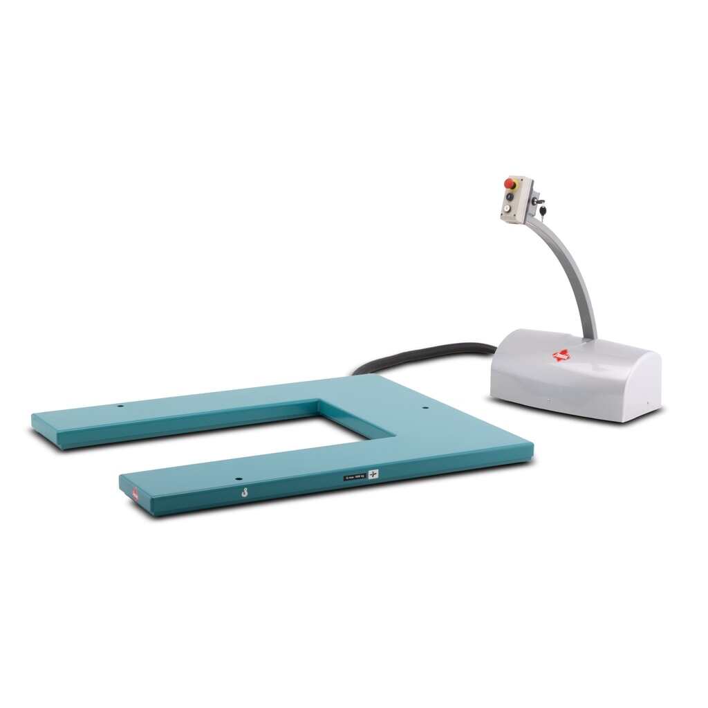 Número de imagen del producto 1: Plataforma elevadora de tijera plana Ameise®, en forma de U, CC 1000 kg