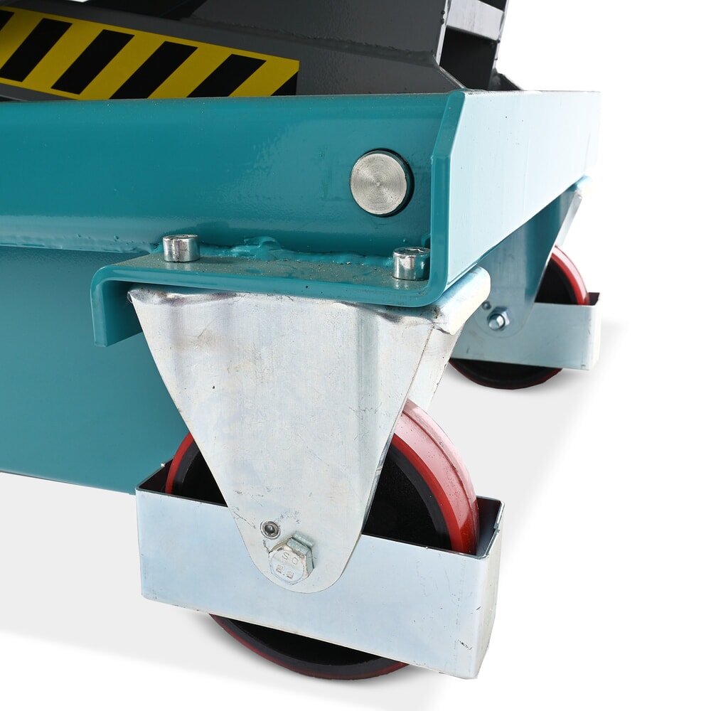 Número de imagen del producto 4: Carro tijera con mesa elevadora, eléctrico, capacidad 500kg, Ameise®
