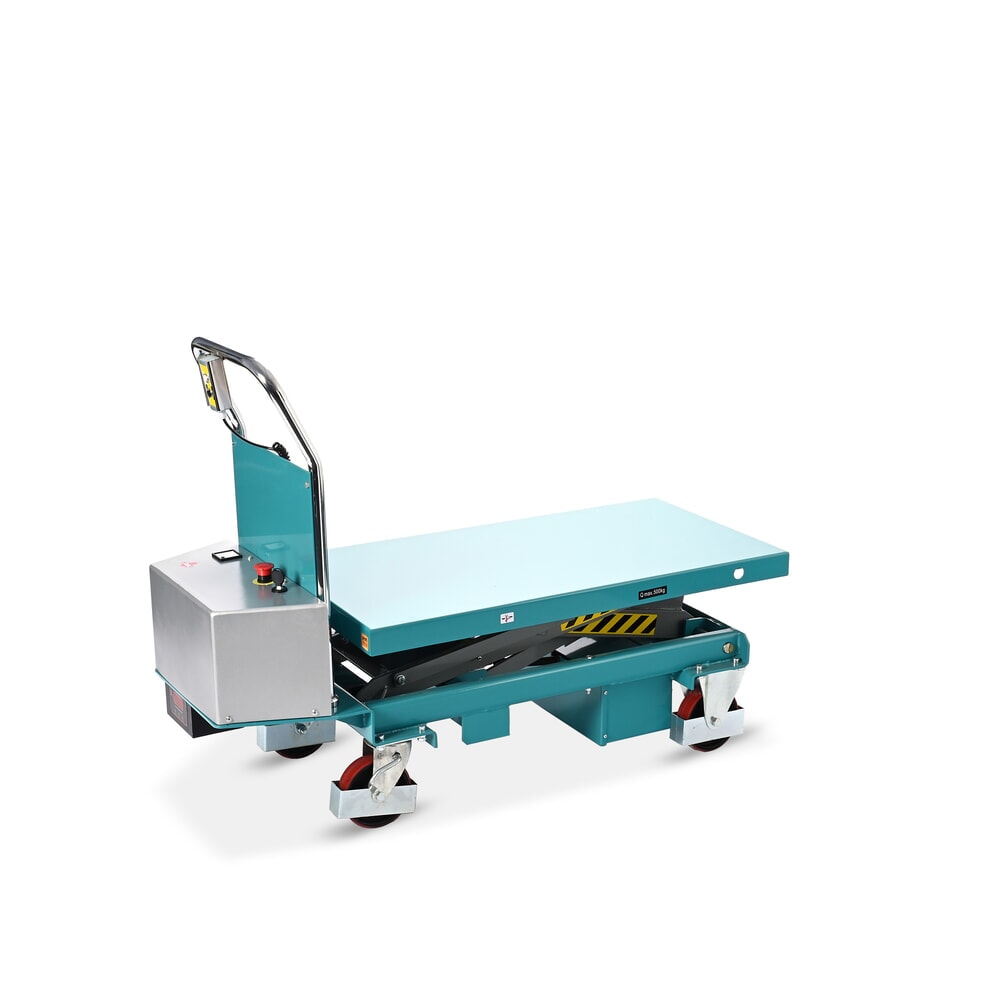 Número de imagen del producto 6: Carro tijera con mesa elevadora, eléctrico, capacidad 500kg, Ameise®