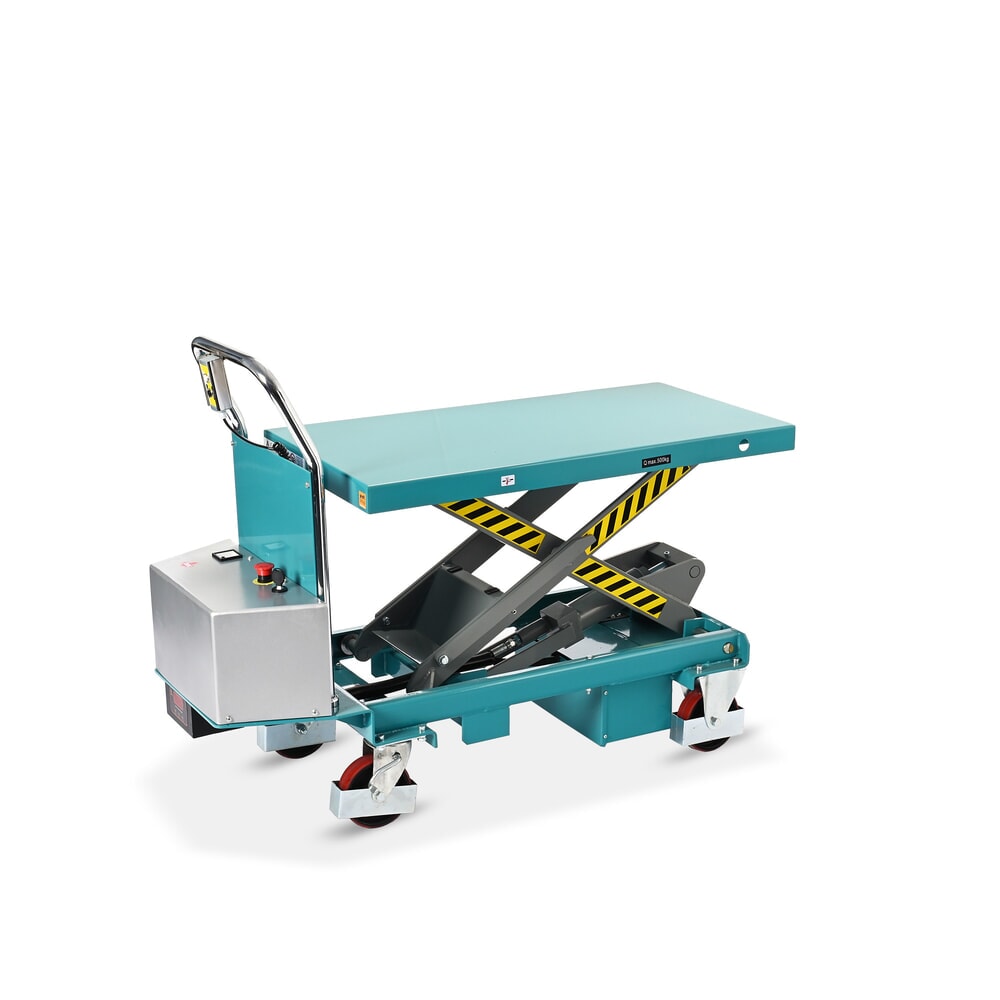 Número de imagen del producto 7: Carro tijera con mesa elevadora, eléctrico, capacidad 500kg, Ameise®
