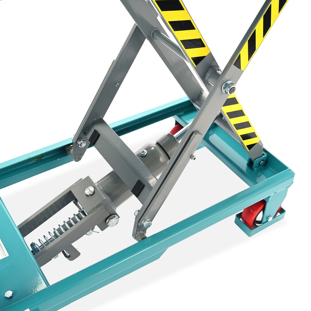 Número de imagen del producto 10: Plataforma elevadora móvil de tijera Ameise®, manillar abatible, CC 150 kg, plataforma de 700 x 450 mm