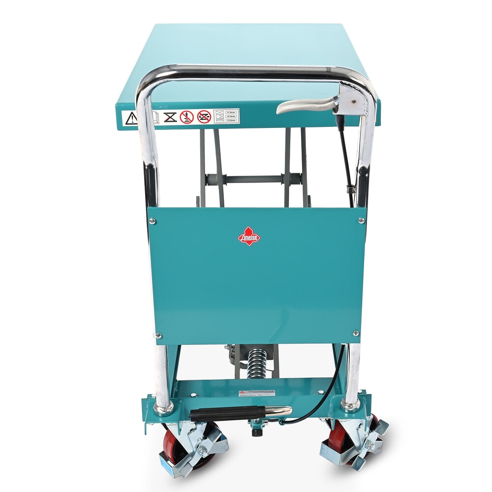 Número de imagen del producto 4: Plataforma elevadora móvil de tijera Ameise®, manillar fijo, CC 500 kg, plataforma de 850 x 500 mm