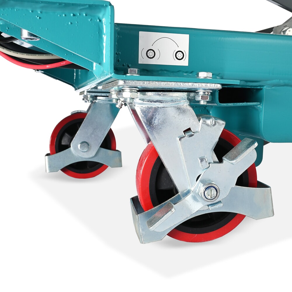 Número de imagen del producto 8: Plataforma elevadora móvil de tijera doble Ameise®, eléctrica, CC 350 kg, plataforma de 910 x 500 mm