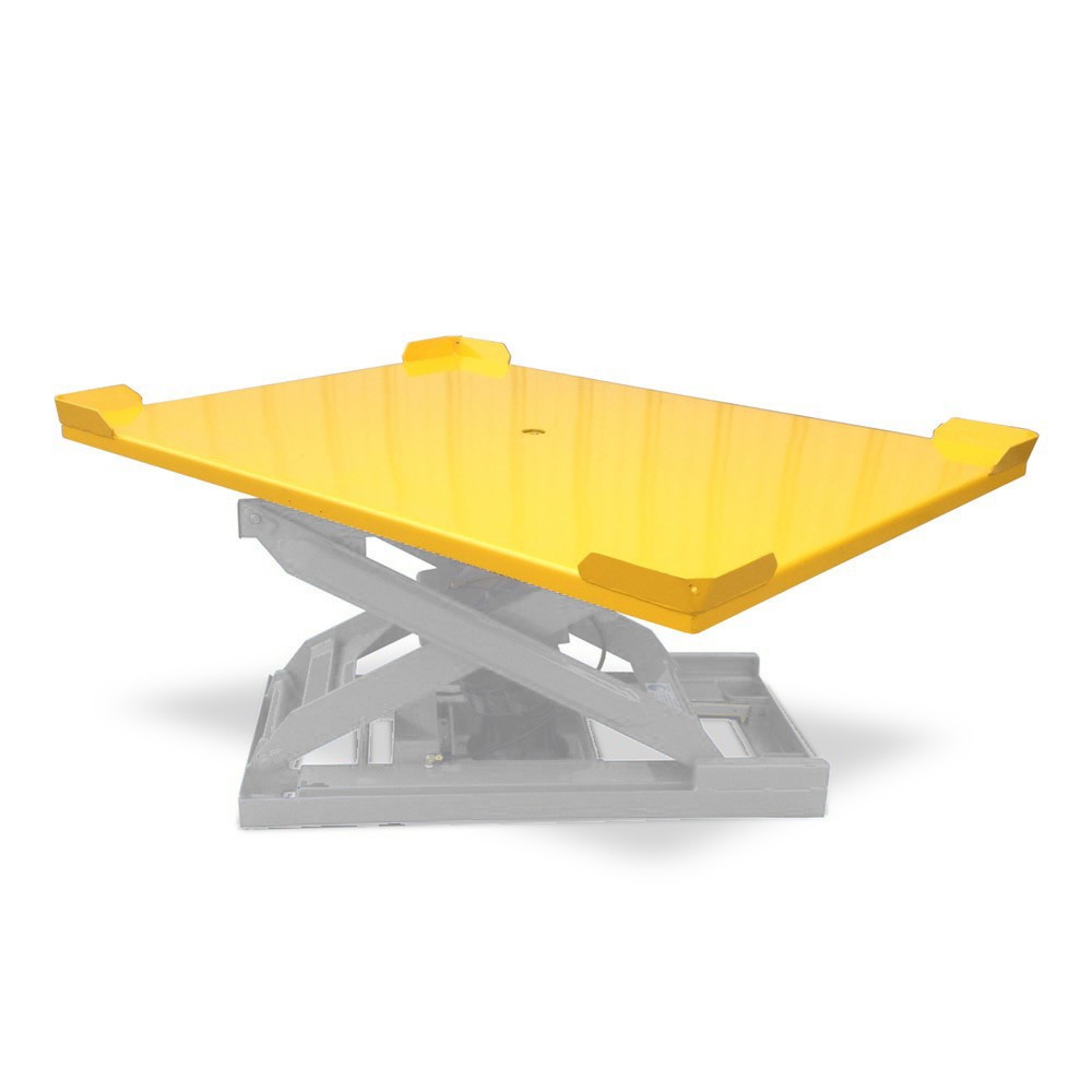 Imagen del producto: Plataforma Bishamon para posicionador de palets con tijera de aire comprimido, cuadrada