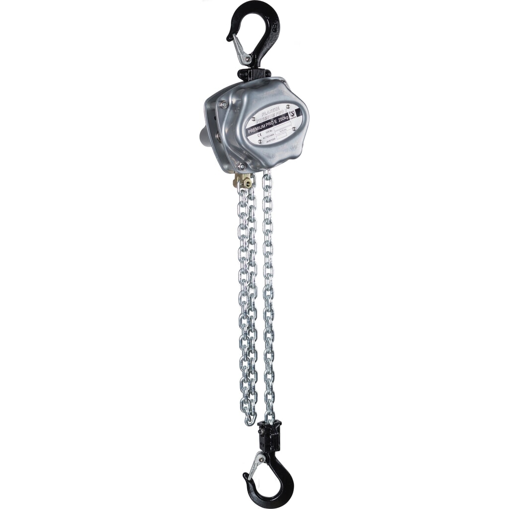 Polipasto de cadena manual PLANETA PREMIUM PRO-E, TK 250 kg Imagen del producto: Polipasto de cadena manual PLANETA PREMIUM PRO-E, TK 250 kg