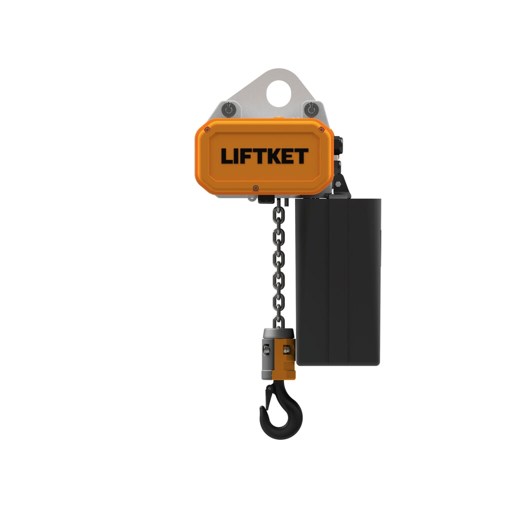 Imagen del producto: Polipasto eléctrico de cadena LIFTKET S-Line con suspensión de un orificio, capacidad de carga 125 kg, 8/2 m/min