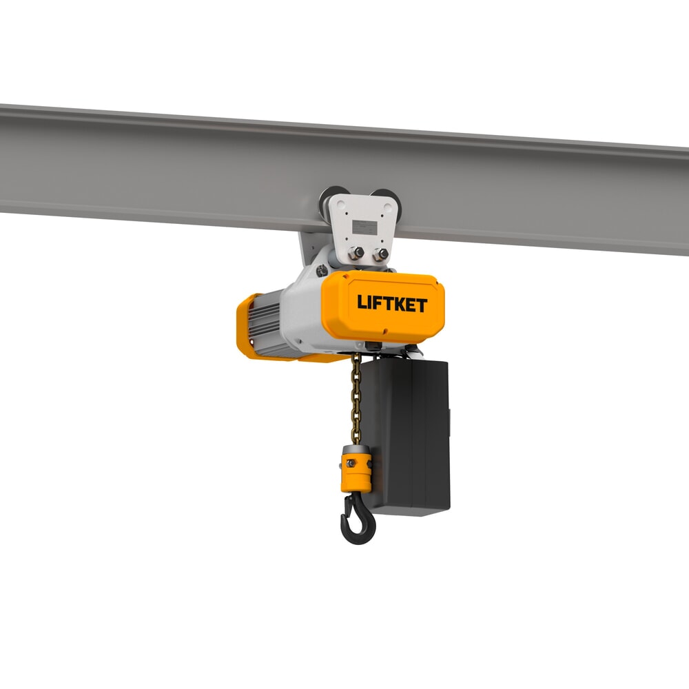Número de imagen del producto 5: Polipasto eléctrico LIFTKET S-Line con suspensión manual, capacidad de carga 125 kg, 8/2 m/min