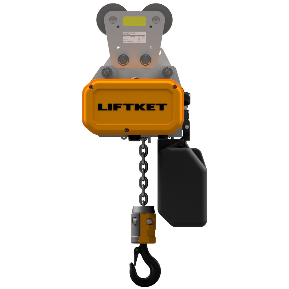 Imagen del producto: Polipasto eléctrico LIFTKET S-Line con suspensión manual, capacidad de carga 125 kg, 8/2 m/min