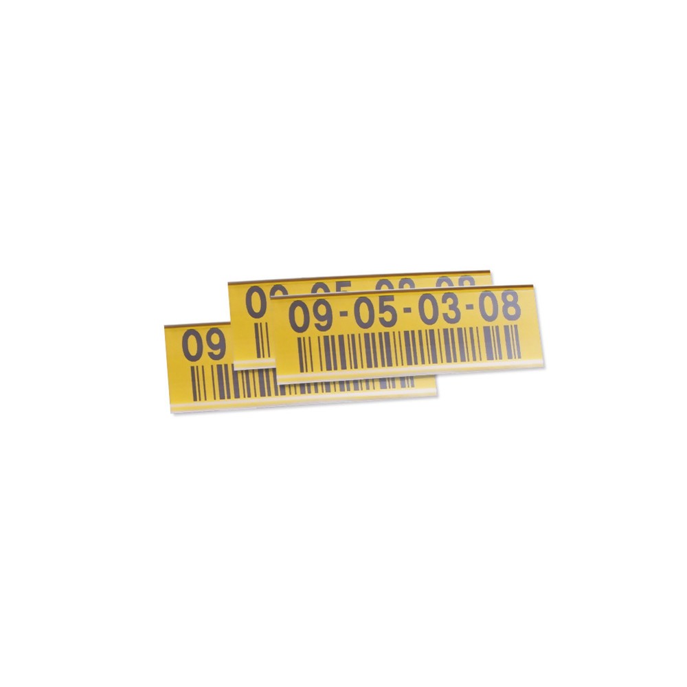 Imagen del producto: Portaetiquetas, magnético, Al x An 33 x 100 mm, blanco