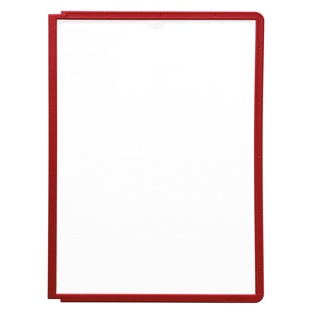 Número de imagen del producto 3: Portahojas transparentes Vario®, juego de 10, rojo