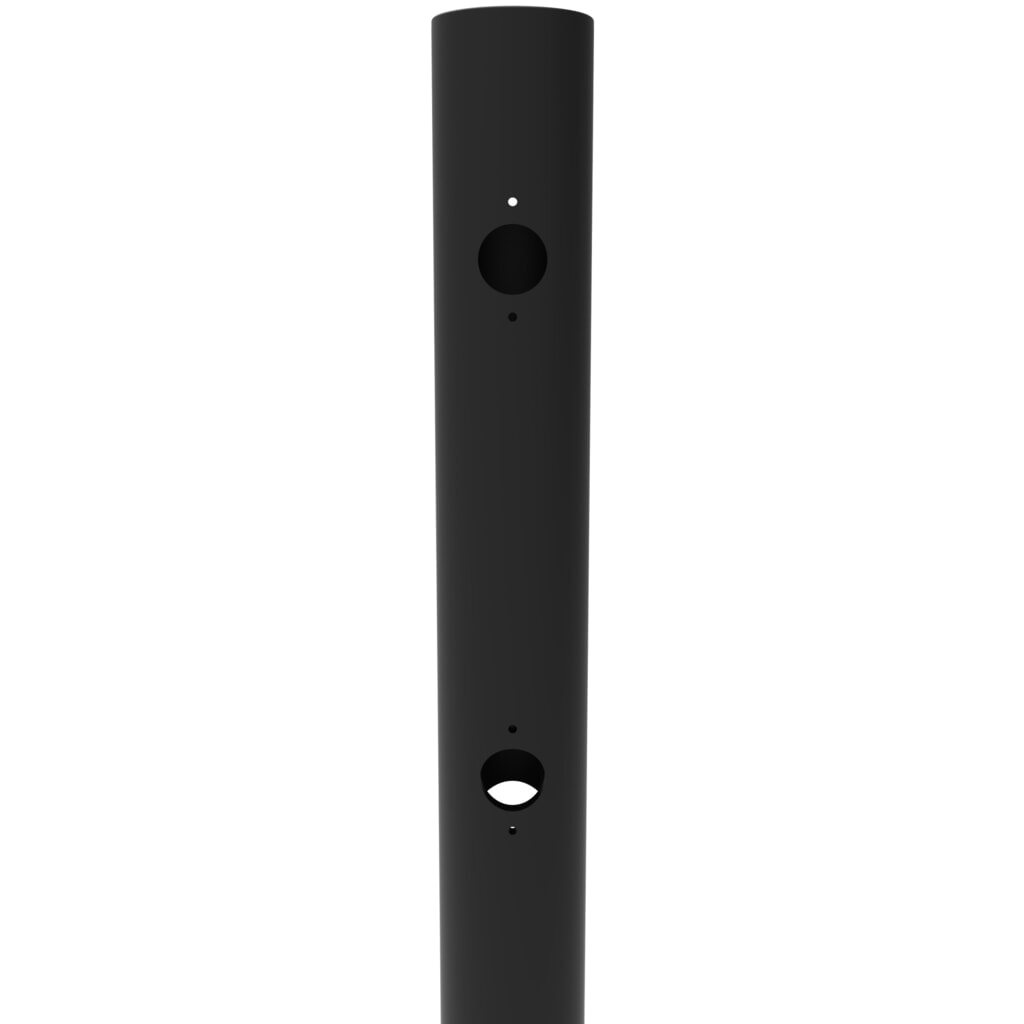 Número de imagen del producto 9: poste central puerta batiente para barandillas de seguridad «Delta», Ø 110 mm, altura 1200 mm
