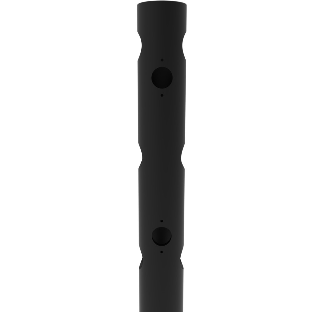 Número de imagen del producto 9: Poste central puerta abatible para rieles de seguridad «Delta», Ø 110 mm, altura 1200 mm, 90°