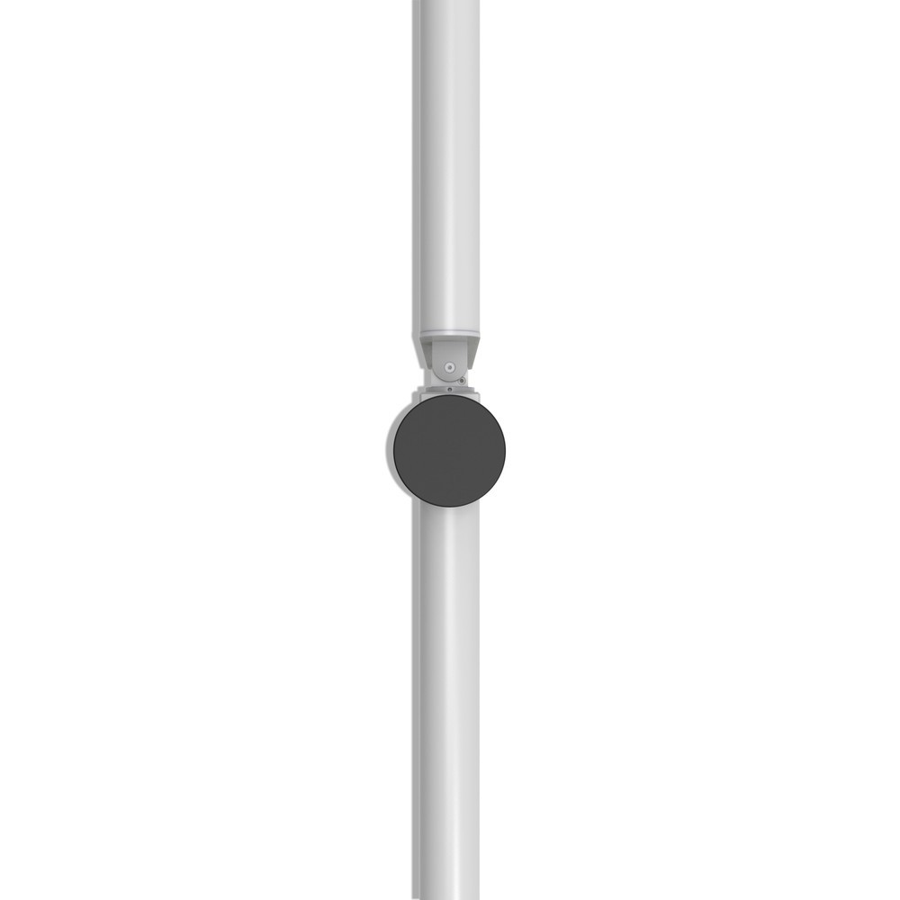 Número de imagen del producto 10: poste central puerta batiente para barandillas de seguridad «Delta», Ø 110 mm, altura 1200 mm