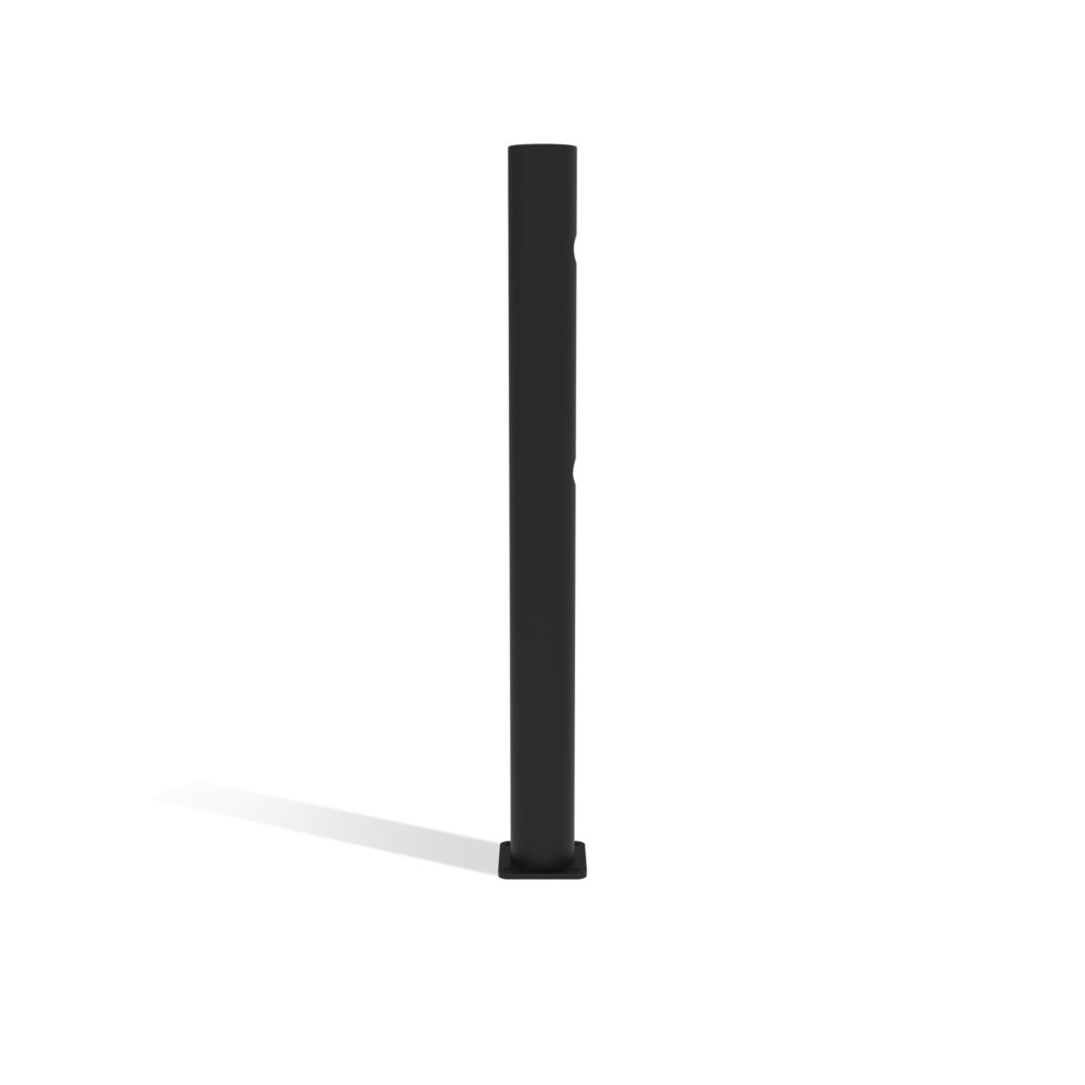 Número de imagen del producto 7: poste de puerta batiente para rieles de seguridad «Delta», Ø 110 mm, altura 1200 mm