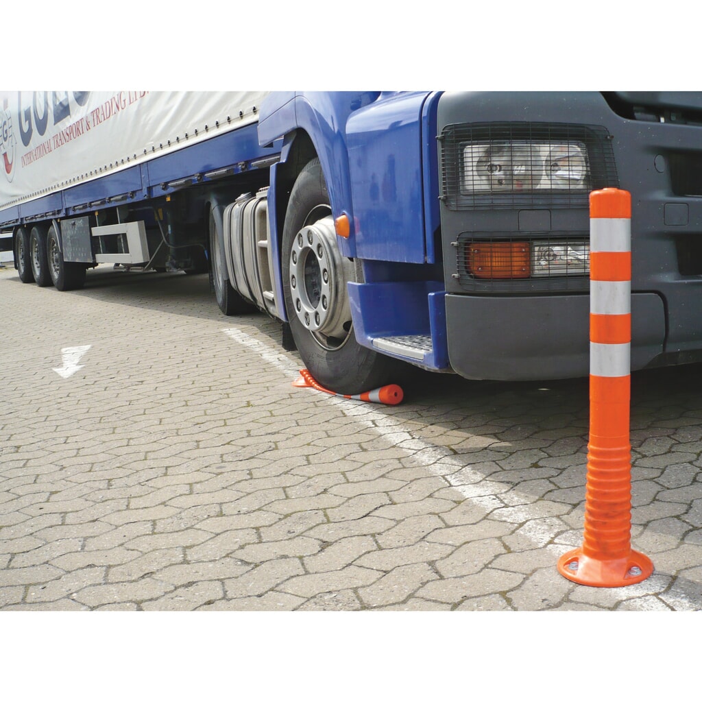 Poste flexible, Ø 80 mm, altura 300 mm, naranja Número de imagen del producto 2: Poste flexible, Ø 80 mm, altura 300 mm, naranja