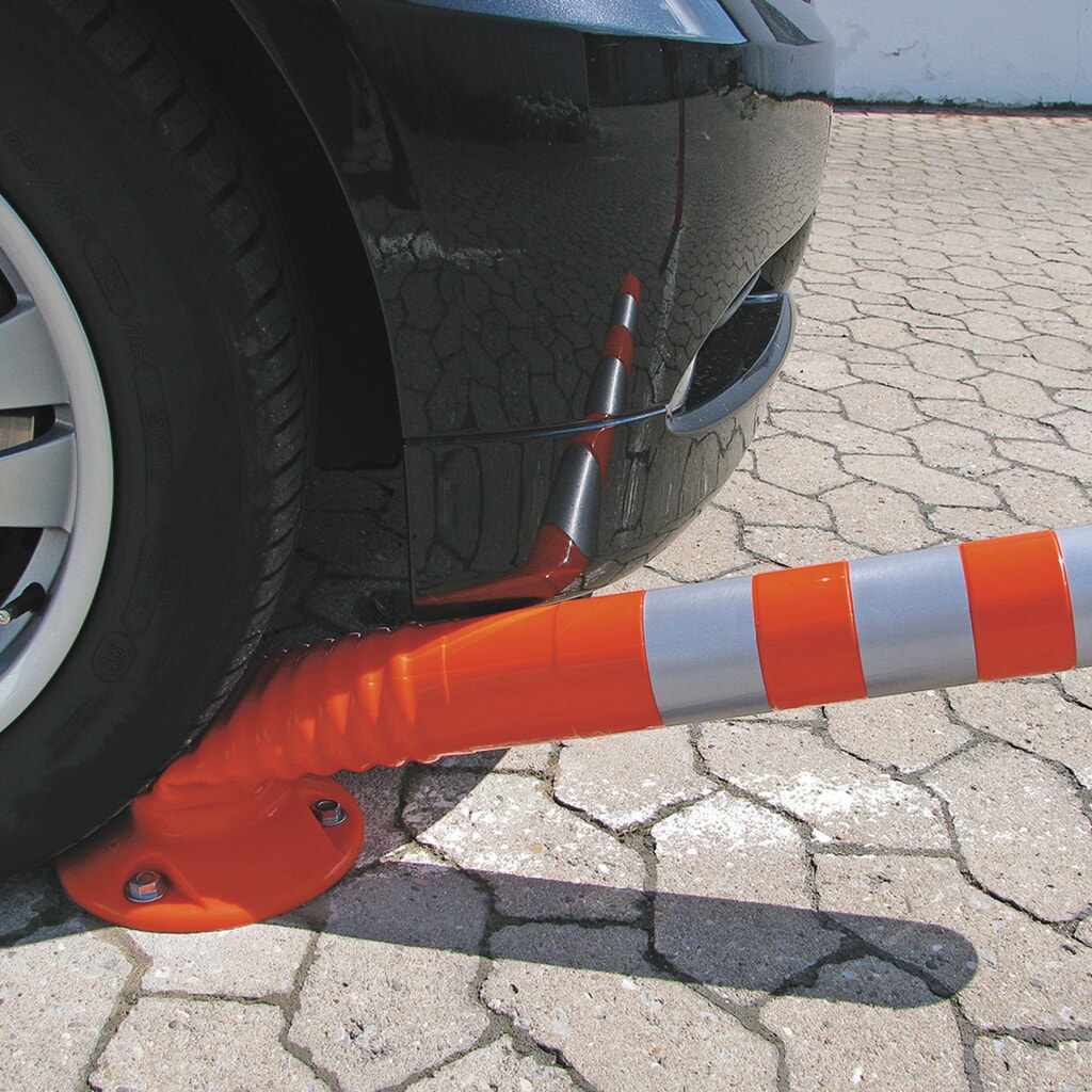 Poste flexible, Ø 80 mm, altura 300 mm, naranja Número de imagen del producto 3: Poste flexible, Ø 80 mm, altura 300 mm, naranja