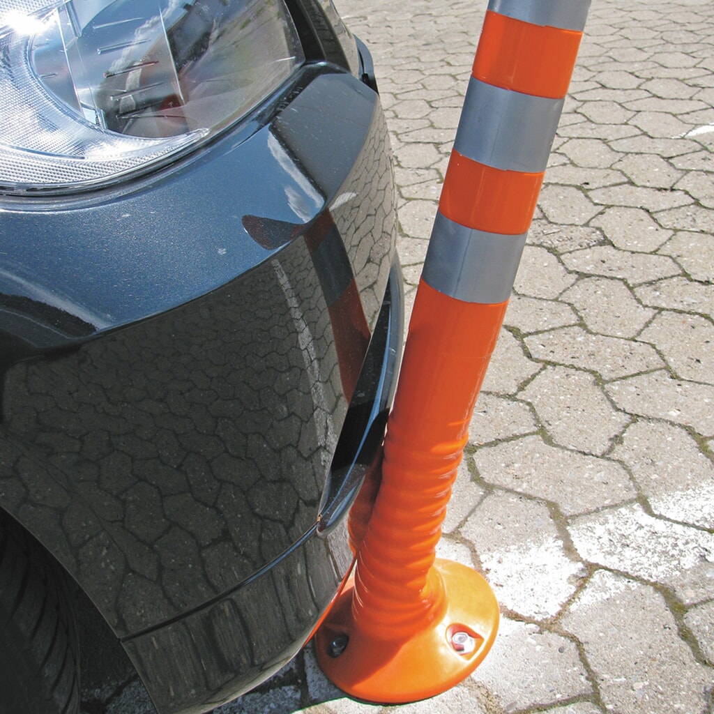 Poste flexible, Ø 80 mm, altura 300 mm, naranja Número de imagen del producto 6: Poste flexible, Ø 80 mm, altura 300 mm, naranja