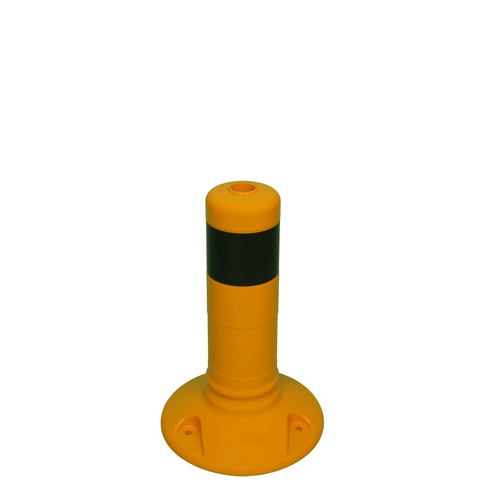 Imagen del producto: Poste flexible, Ø 80 mm, altura 300 mm, negro/amarillo