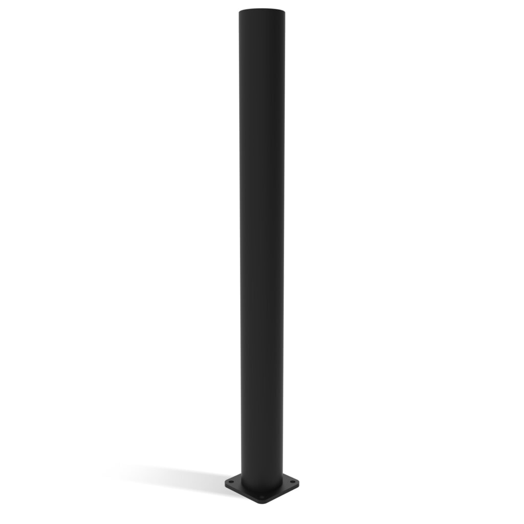 Número de imagen del producto 2: Bolardo de protección antichoques Dancop DELTA, aplicación interior y exterior, altura 1.200 mm, Ø 110 mm