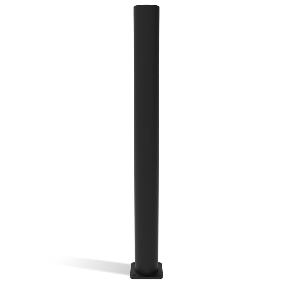 Número de imagen del producto 3: Bolardo de protección antichoques Dancop DELTA, aplicación interior y exterior, altura 1.200 mm, Ø 110 mm