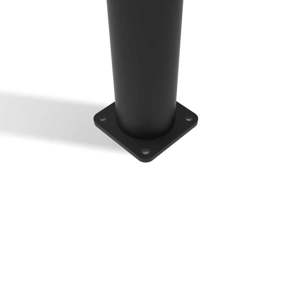 Número de imagen del producto 9: Bolardo de protección antichoques Dancop DELTA, aplicación interior y exterior, altura 1.200 mm, Ø 110 mm