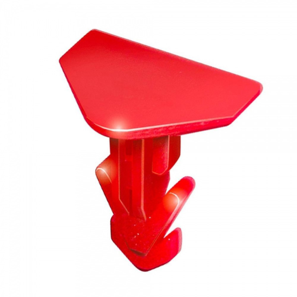 Imagen del producto: Precintos de un solo uso para contenedores apilables multiuso de polipropileno, cabeza triangular