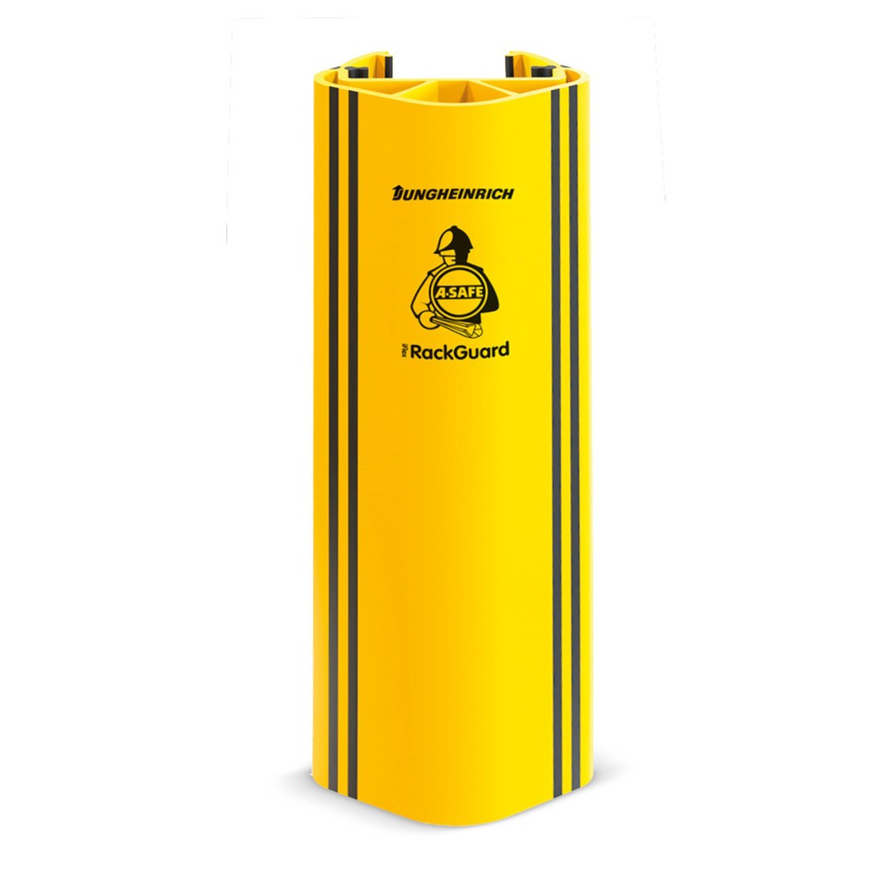 Imagen del producto: Protección anticolisión A-SAFE para estanterías RackGuard de MEMAPLEX®, medidas interiores HxAxF 600 x 102 x 68 mm