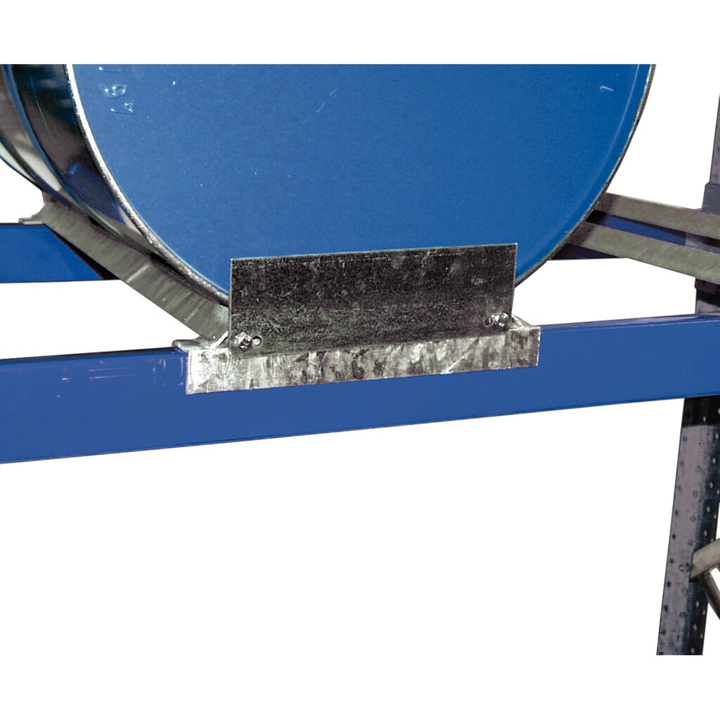 Protección antideslizante, para estantes de barril inclusivo Catch, galvanizado Imagen del producto: Protección antideslizante, para estantes de barril inclusivo Catch, galvanizado
