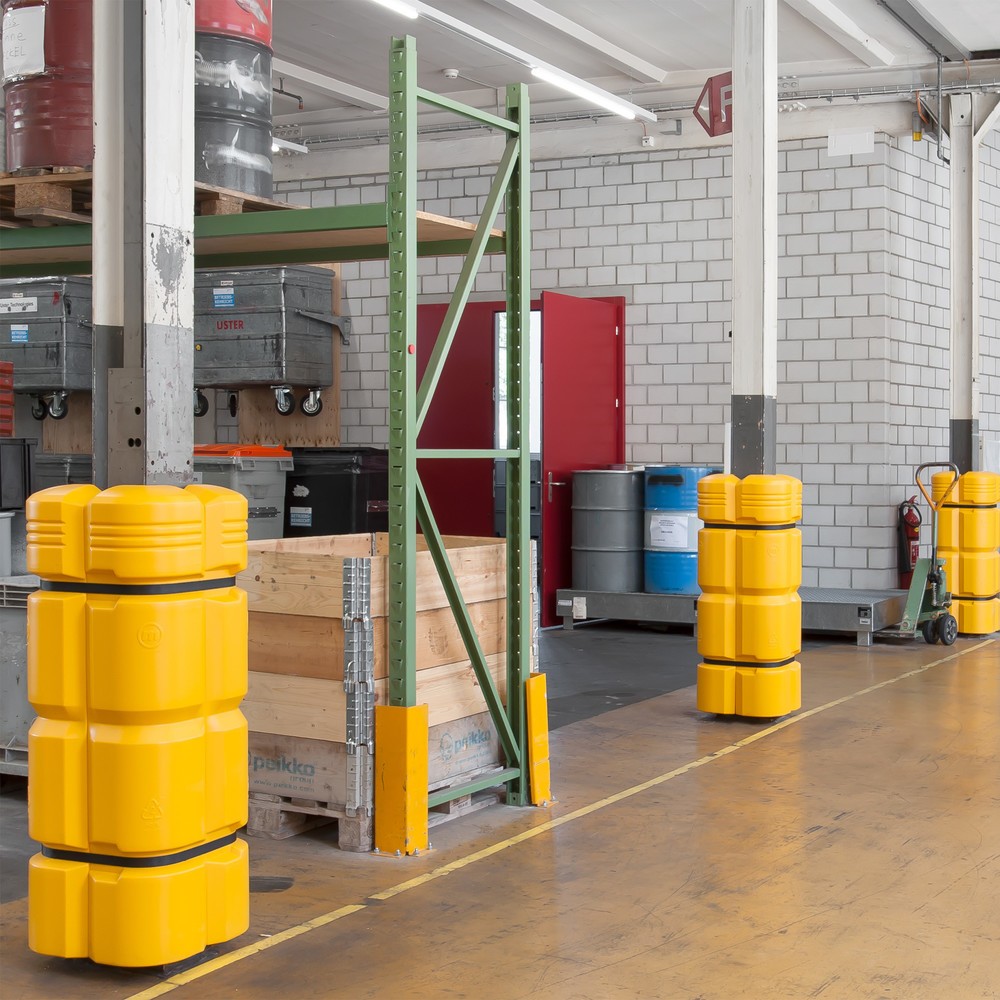 Número de imagen del producto 5: Protector anticolisión de columnas MORAVIA, altura 1.100 mm, para dimensiones de columna 200-300 x 200-300 mm (ancho x fondo)